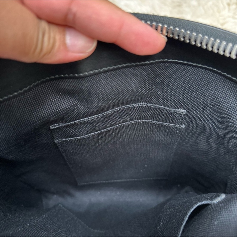 Gucci Messenger Bag Black/Gray Canvas - Picture 10 of 16